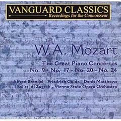 W.A. Mozart: The Great Piano Concertos
