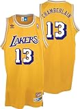 Wilt Chamberlain Jersey: adidas Gold Throwback Swingman #13 Los Angeles Lakers Jersey