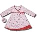 Children's Place Pink Hearts Nightgown with Matching Scrunchie