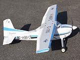 Large Scale Cessna 185 Radio Remote Control Electric RC Airplane RTF w/ Drop-hinge Wing Flaps 2.4Ghz 6 Ch Radio Li-Po Battery and Brushless Motor