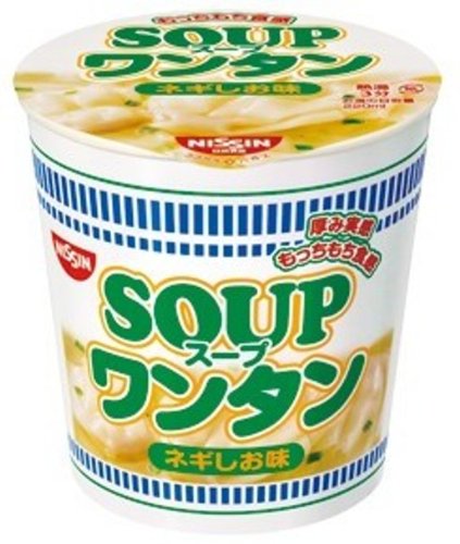 日清 SOUPワンタン ネギしお味 32g×12個