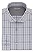 Calvin Klein Men's Stretch Xtreme Slim Fit Large Check Spread Collar Dress Shirt