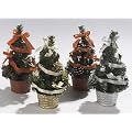 4er Set Weihnachtsbaum Weihnachtsb�umchen Christbaum geschm�ckt Weihnachtsdeko , iapyx�