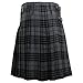 Tartanista Grey Granite 5 Yard 10 oz KILT 36