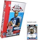 2006 Topps Chrome Football Cards Unopened Hobby Box (24 packs/box, 4 cards/pack) - 1 Rookie Autograph Per Box plus 1 Encased Refractor Box-Topper Per Box- Randomly inserted refractors and other great inserts!! Look for rookie autographs of Reggie Bush, Matt Leinart, Vince Young, DeAngelo Williams, Joseph Addai, Jay Cutler, Lendale White, and more!