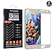Samsung Galaxy S7 Screen Protector [Full Screen Coverage],[2- PACK] WINWONBRA - 0.26mm ThicknessBubble Free Galaxy S7 Tempered Glass Screen Protector [NOT For S7 Edge][GOLD]