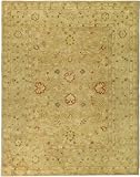 Safavieh Antiquities AT822B Light Brown 8 x 10 Handmade Hand Spun Wool Area Rug