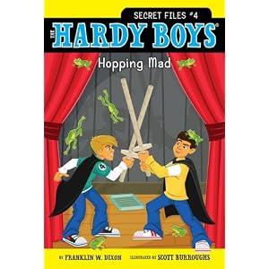 Hopping Mad (Hardy Boys: Secret Files) by Franklin W. Dixon and Scott Burroughs