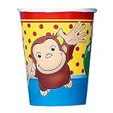 Curious George Paper Cups, 8ct