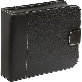 Case Logic 24 Capacity Leather CD/DVD Media Case