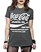 Coca Cola Women's Drink 1886 Roll Sleeve T-Shirt