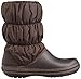 crocs Women's Winter Puff Boot Wom Snow Boot, Espresso/Espresso, 8 M US
