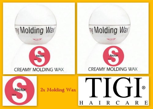 TIGI S-Factor Creamy Molding Wax 2x 50g