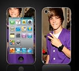 iPod Touch 4G Justin Bieber #2 My World 2.0 Vinyl Skin kit fits 4th generation iPod apple iTouch decal cover Skins never say never