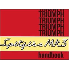 Triumph Spitfire Mk 3 Owners' Handbook: Part No. 545017