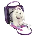 Pucci Pups Diva Maltese in Carrier Bag - Purple