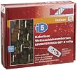 Hellum 602586 - Tira de luces de navidad inal�mbrica (5 luces, pilas incluidas)