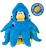 Disney Club Penguin Exclusive 9 Inch DELUXE Plush Figure Squidzoid Includes Coin with CodeIMAGE