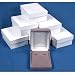 6 Gray Velvet Earring Displays Store Showcase Gift Box