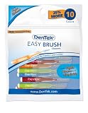 DenTek Easy Brush 10-count,   (Pack of 6)