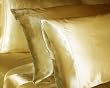 SilkNOW 100% Pure Silk Pillowcases King Golden Yellow