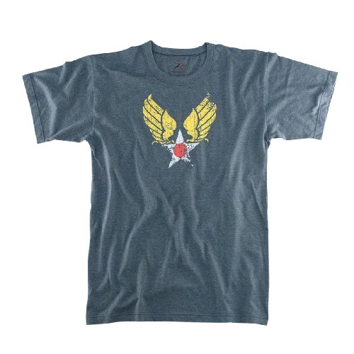 Rothco Vintage Winged Star Blue T-Shirt