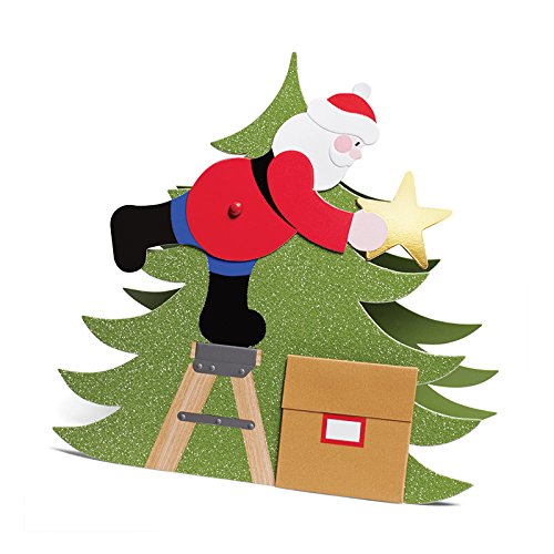 SANDY FOOSE, SANTA'S TREE BOXED HOLIDAY CARDS