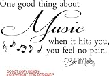 Bob Marley One good thing about music when it hits you, you feel no pain cute wall art wall sayings quotes 51NvFw7bOgL. SL160 Bob Marley One good thing about music when it hits you, you feel no pain cute wall art wall sayings quotes