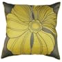 Lush Decor Pop Art 18-inch by 18-inch Pillow, Set of 2, Yellow/Gray