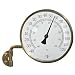 Conant Custom Brass T-6 VT Dial Thermometer - Brass, Antique Finish
