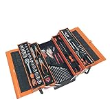 工具セット 収納 工具箱付き 85点 クロムバナジウム製 車 バイク メカニックツールセット ツールセット ツールボックス _75151