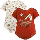 Houston Astros Infant Home Run 2-Pack Creeper Set