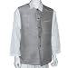 Mens Outerwear Silk Vest Handmade in Banaras Size S