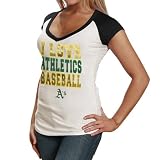 MLB Oakland Athletics Baby Jersey Raglan Premium T-Shirt - White (Small)
