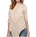 Bestyou Women's Fashion Swimwear Cover-ups Crochet Cover up Tunic Beach Dress (Beige),One Size Fits Most