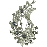 Spray Flower Pin Brooch