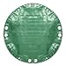 King Covers RDWPC12GR10 Heavy Duty Winter Round Pool Cover, 12-Feet, Green