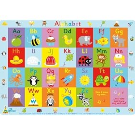 Little Wigwam Alphabet Placemat