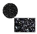 Lavish Black Fully Sequined & Beaded Christmas Ball Ornament 4.25"