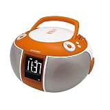 Blaupunkt B9 Boombox (Uhrenradio, CD/Radio, 2x 2 Watt) orangevon "M3 Electronics"