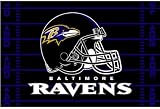 Baltimore Ravens NFL Rug - 39 x 59