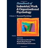 handbook of industrial work  organizational psychology volume 1 personnel psychology handbook of industrial