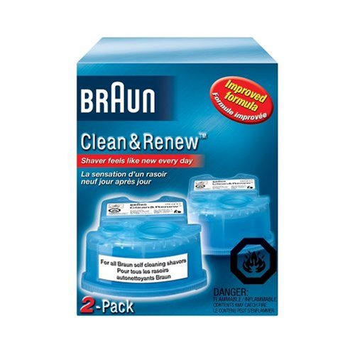 Braun Syncro Shaver System Clean & Renew Refills (2 Refills)