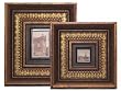 Disctinct Antique Style Wooden Framed Mirror 3"x3" (Shown Here as picture Frame)