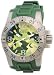 Stainless Steel Excursion Diver Quartz Green Camo Dial Rubber Strap