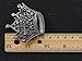 Alilang Antique Brass Tone Shine Pink Rhinestone Princess Queen Crown Brooch Pin