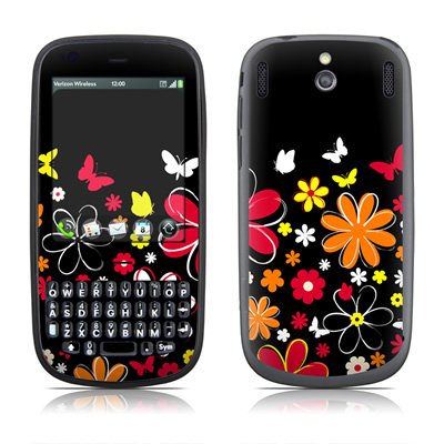 Best Price Laurie's Garden Design Protective Skin Decal Sticker for Palm Pixi Plus Cell Phone (Verizon)