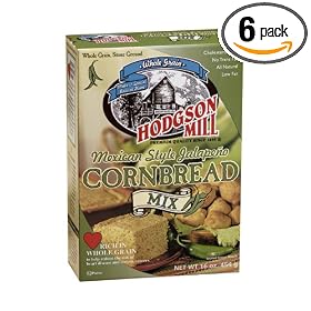 Hodgson Mill Mexican Style Jalapeno Cornbread Mix, 16-Ounce Units (Pack of 6)