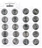 National Park Quarters Set 2010-2011 Complete Set P&D 20 Uncirculated Coins