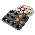 Chicago Metallic Dainty Daisy Cupcake Pan